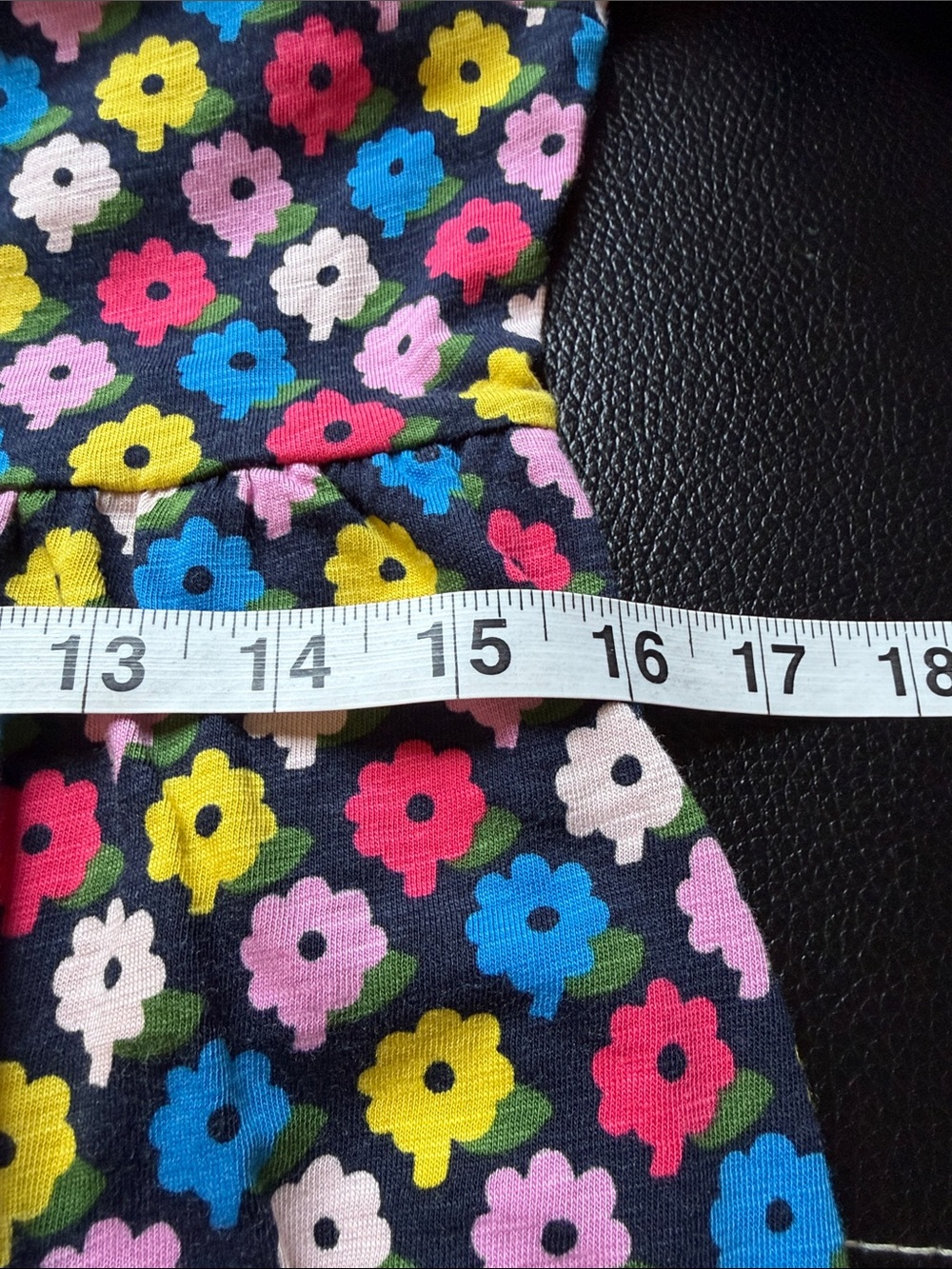 Boden Naomi Relaxed Jersey Dress Multi Pop Daisy Floral Pockets Career Sz 6 - Picture 13 of 15